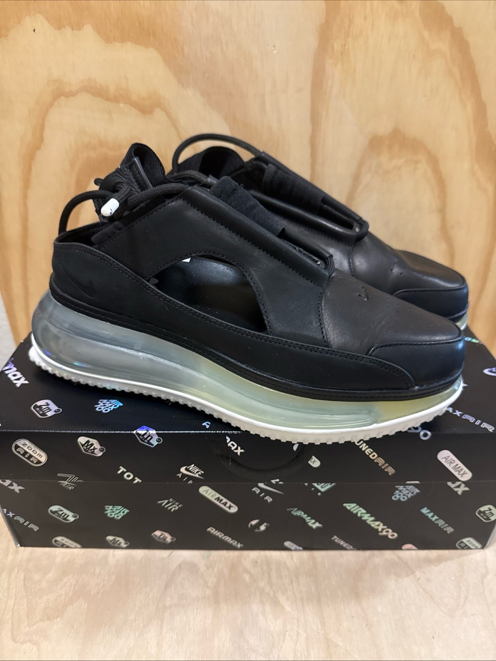 Nike Air Max FF 720 Black 2019 (W) (AO3189-001) Women's Size 11